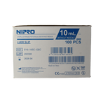 Nipro Injectiespuit luer 10ml 3-delig 100.00 Stuks