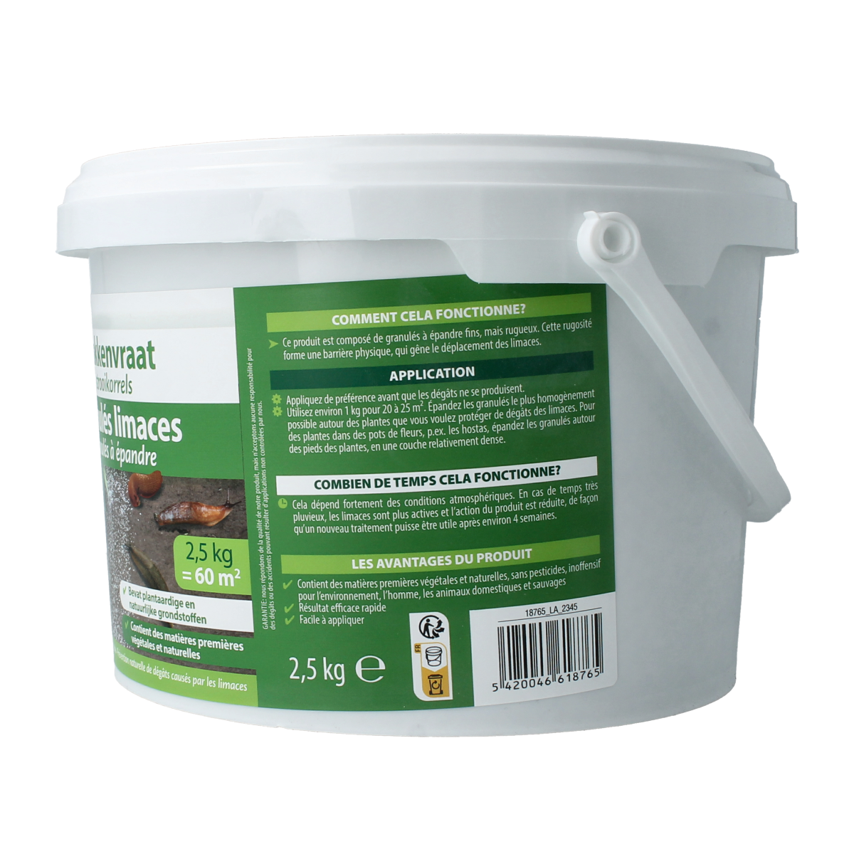 BSI Slakkenvraat 2500.00 Gram