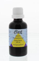 Clark Zwarte walnoottinctuur extra sterk 50.00 Milliliter
