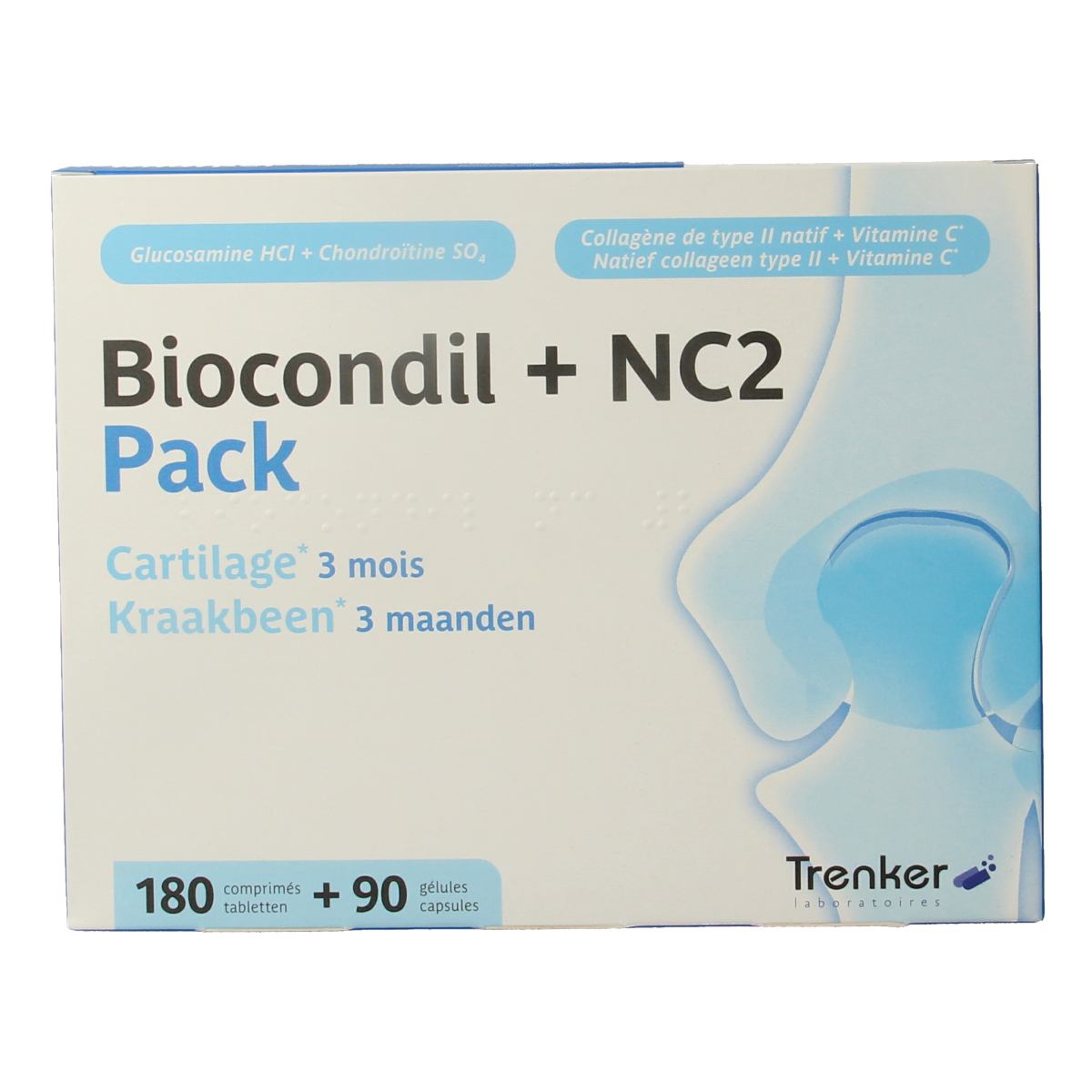 Trenker Biocondil 180 tabs + NC2 90 caps pack 1.00 Set