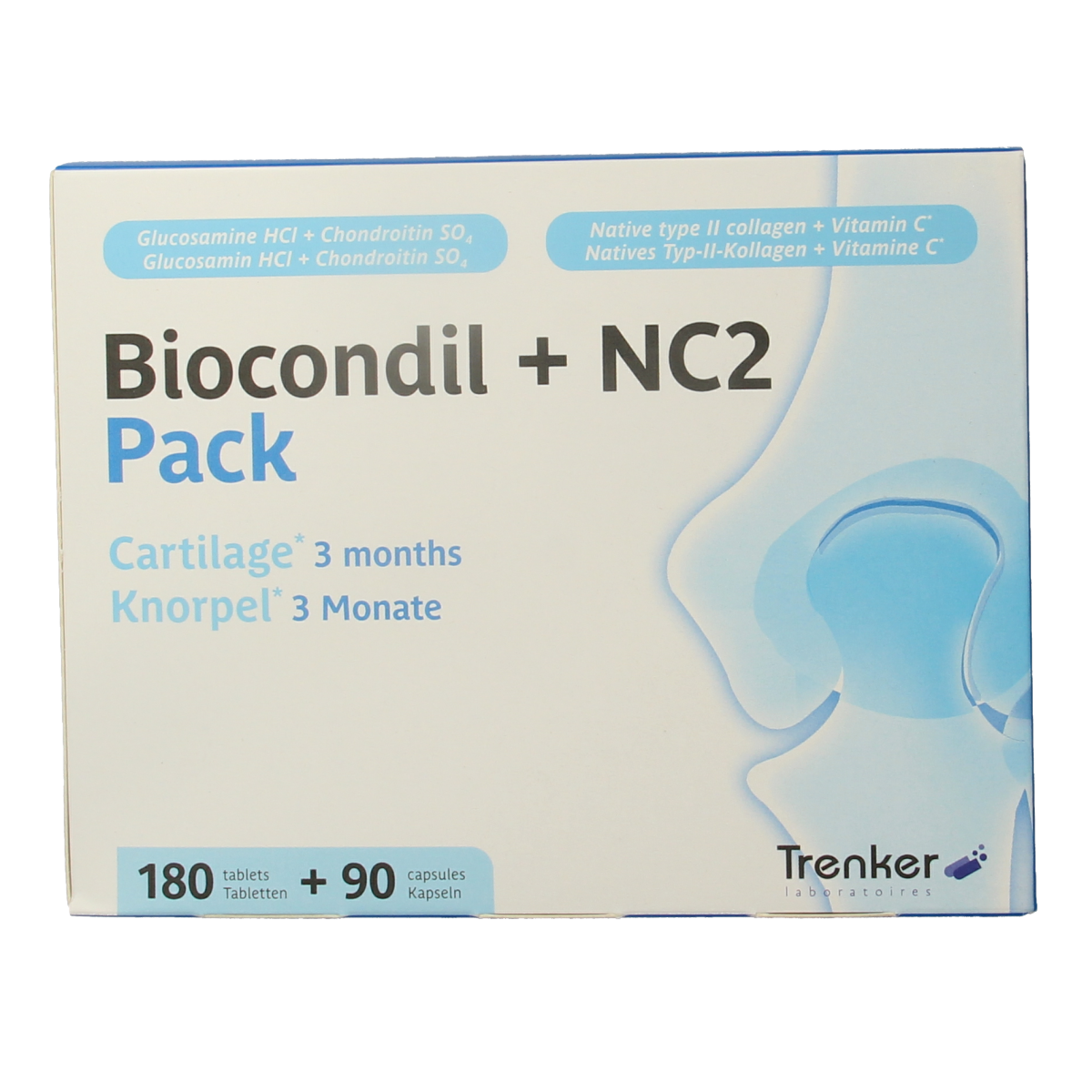 Trenker Biocondil 180 tabs + NC2 90 caps pack 1.00 Set