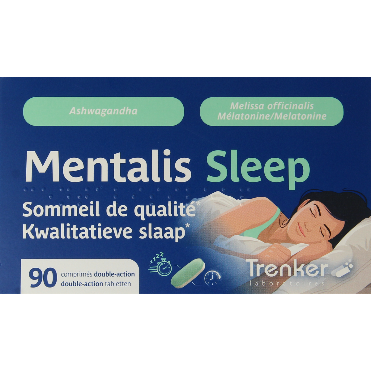 Trenker Mentalis sleep 90.00 Tabletten