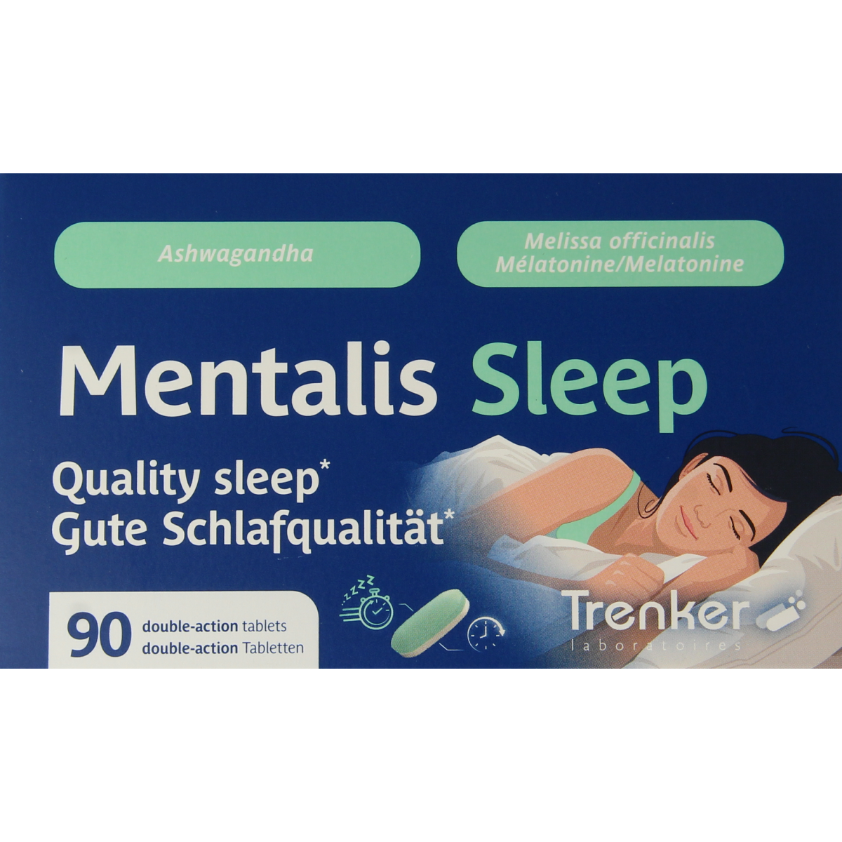Trenker Mentalis sleep 90.00 Tabletten