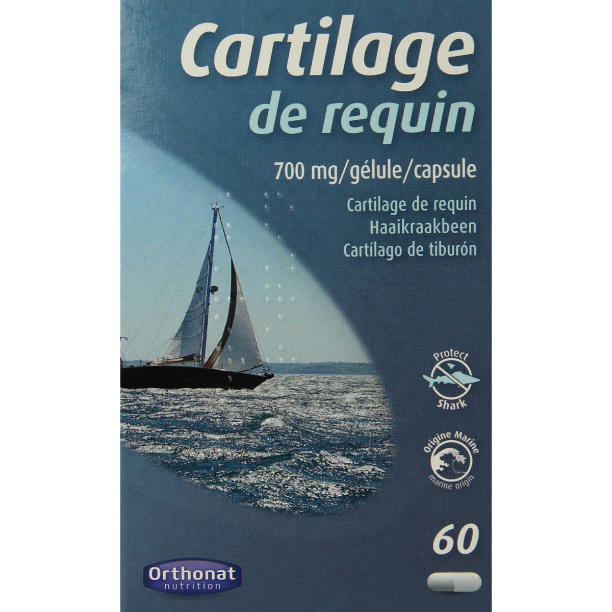 Trenker Cartilage de requin 60.00 Capsules