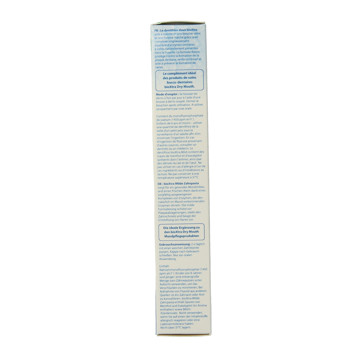 Bioxtra Tandpasta ultra mild voor droge mond 50.00 Milliliter