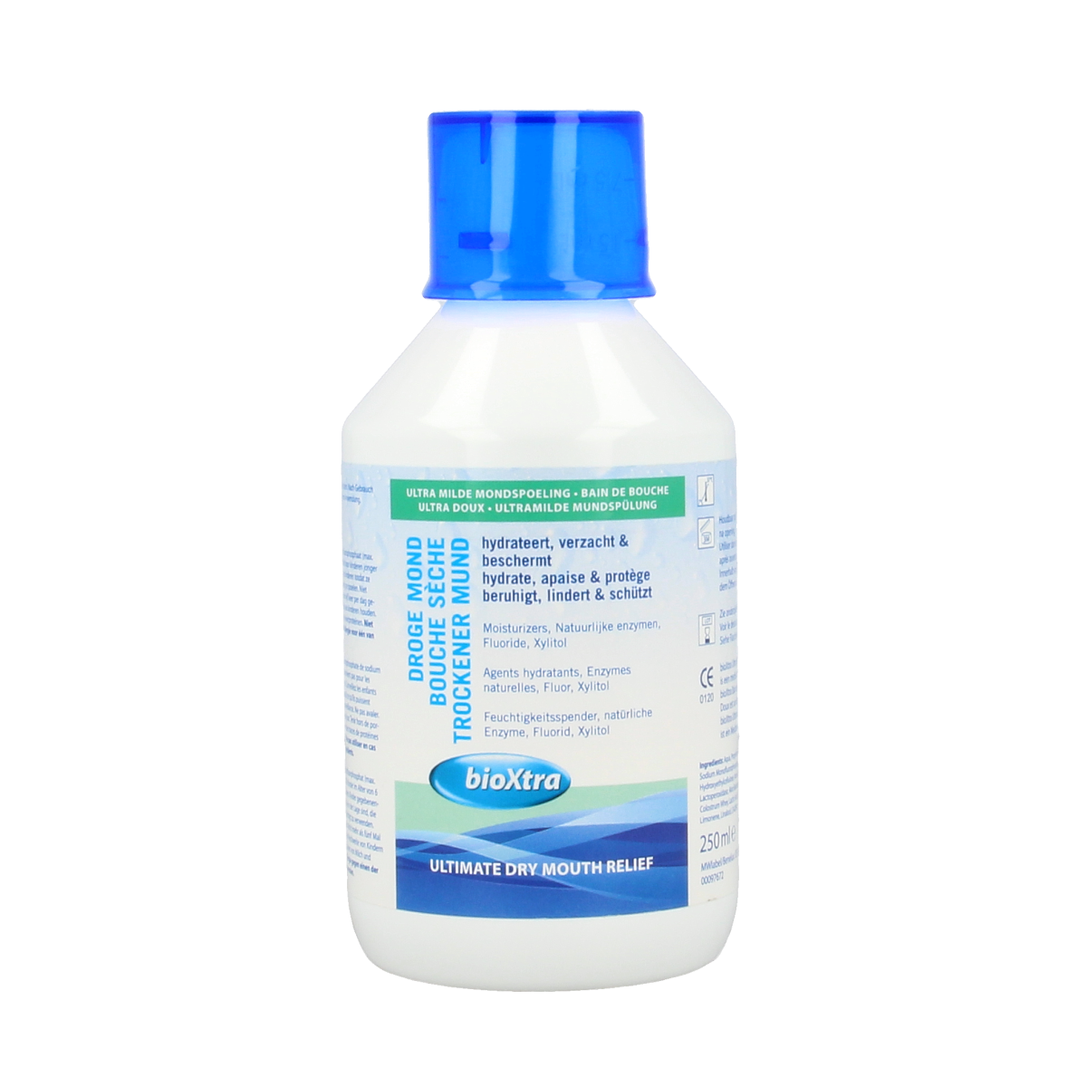 Bioxtra Mondwater zonder alcohol voor droge mond 250.00 Milliliter