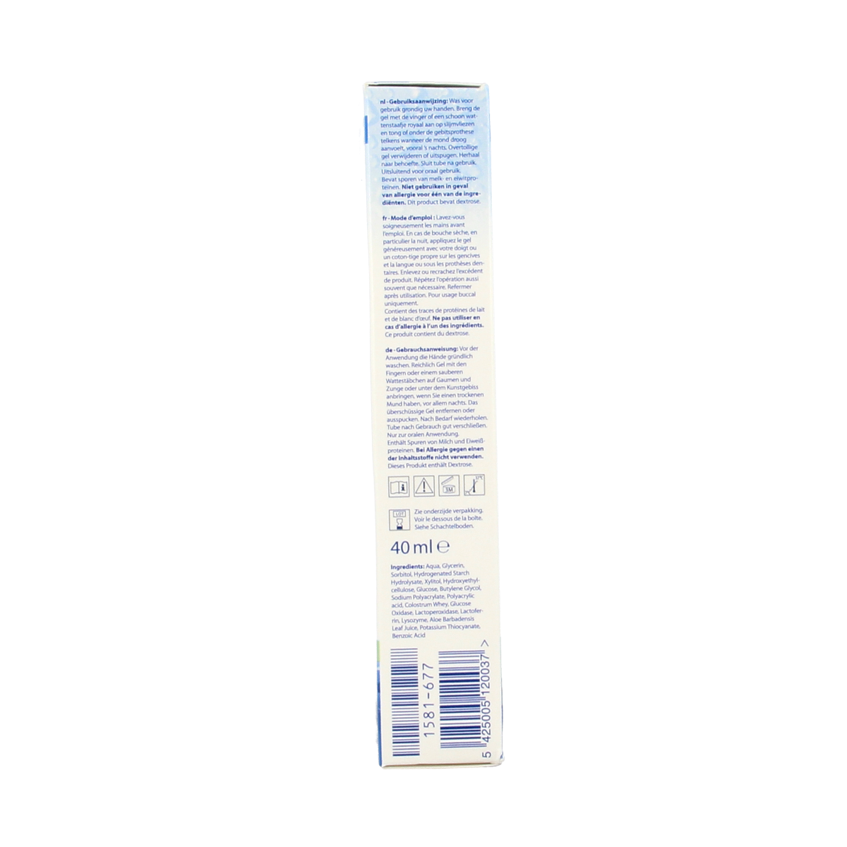 Bioxtra Bevochtigingsgel droge mond 40.00 Milliliter