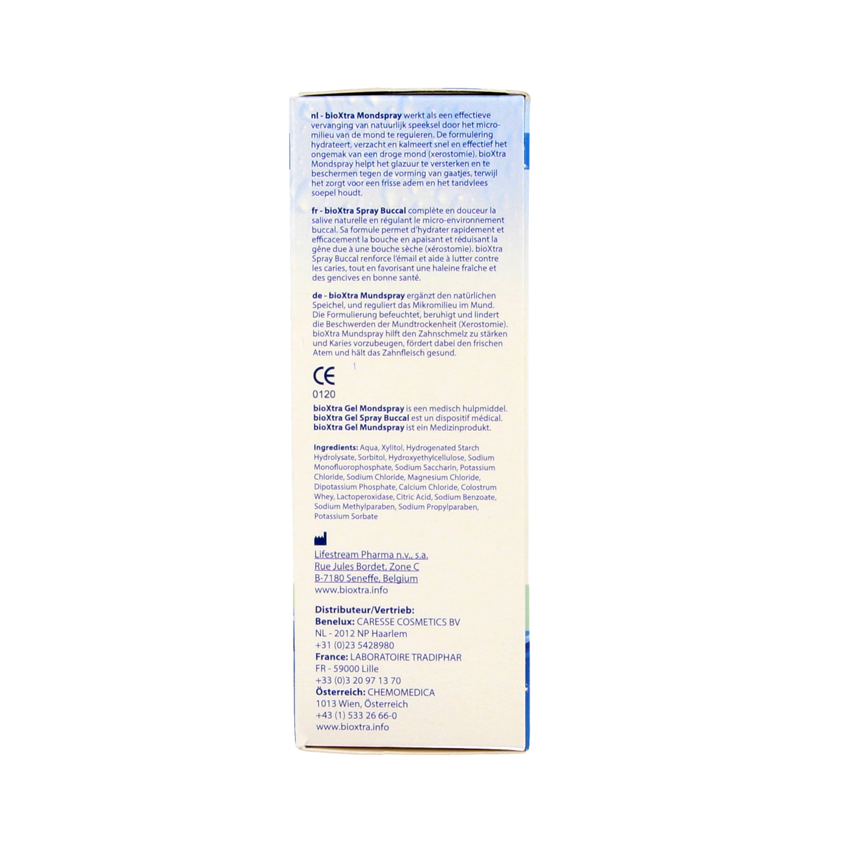 Bioxtra Bevochtigende mondspray 50.00 Milliliter