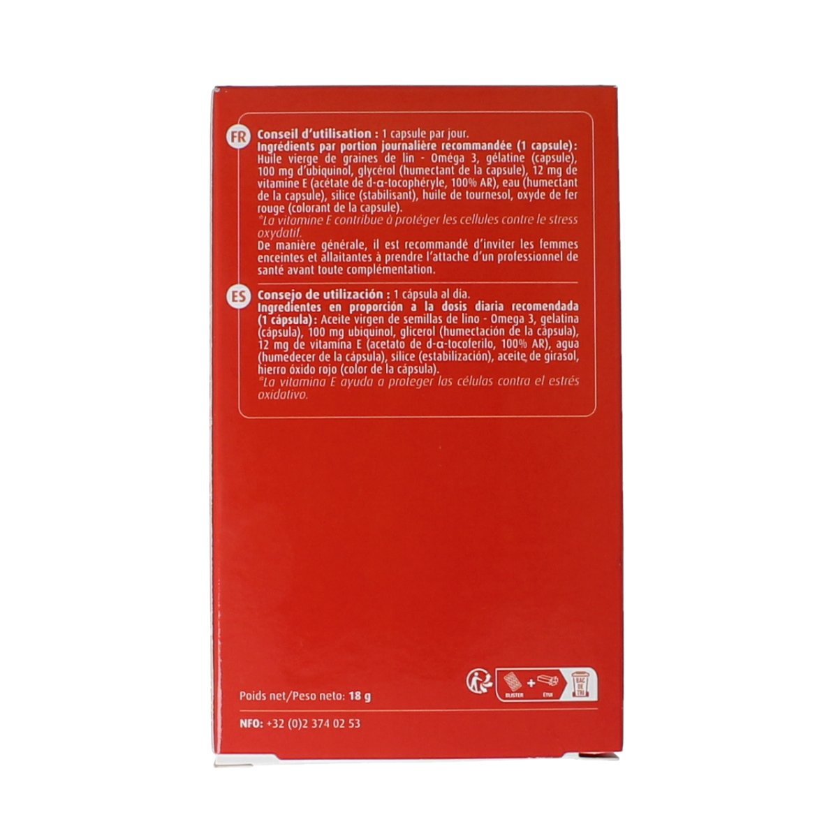 Orthonat Ortho ubiquinol Q10 30.00 Capsules