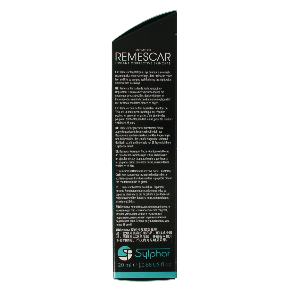 Remescar Eye contour night repair 20.00 Milliliter