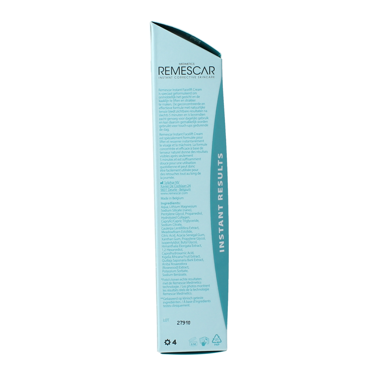 Remescar Instant facelift cream 40.00 Milliliter