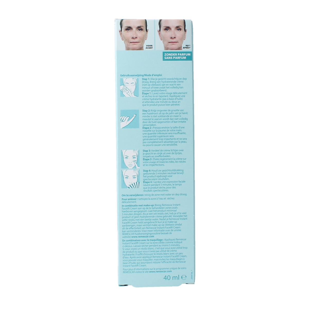 Remescar Instant facelift cream 40.00 Milliliter