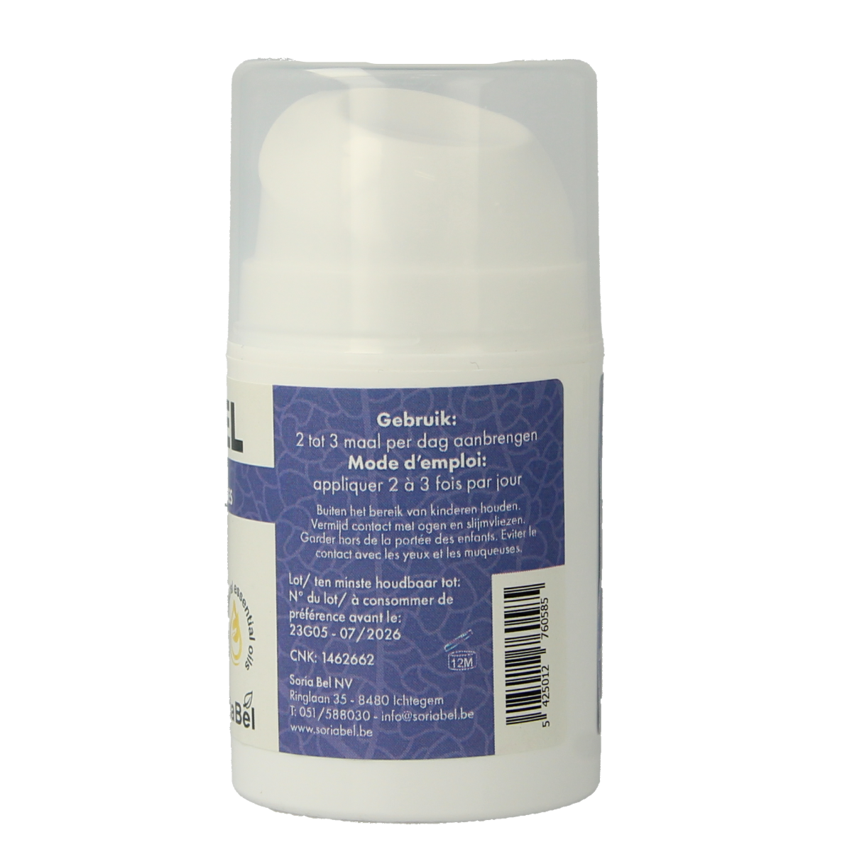 SoriaBel Venogel creme 50.00 Gram