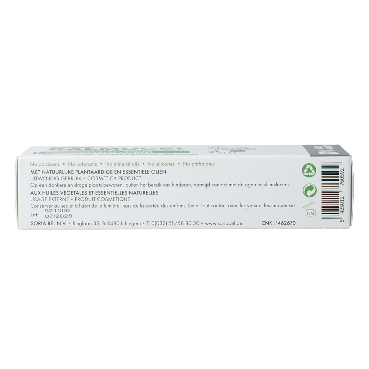 SoriaBel Calmogel huidgel 30.00 Gram