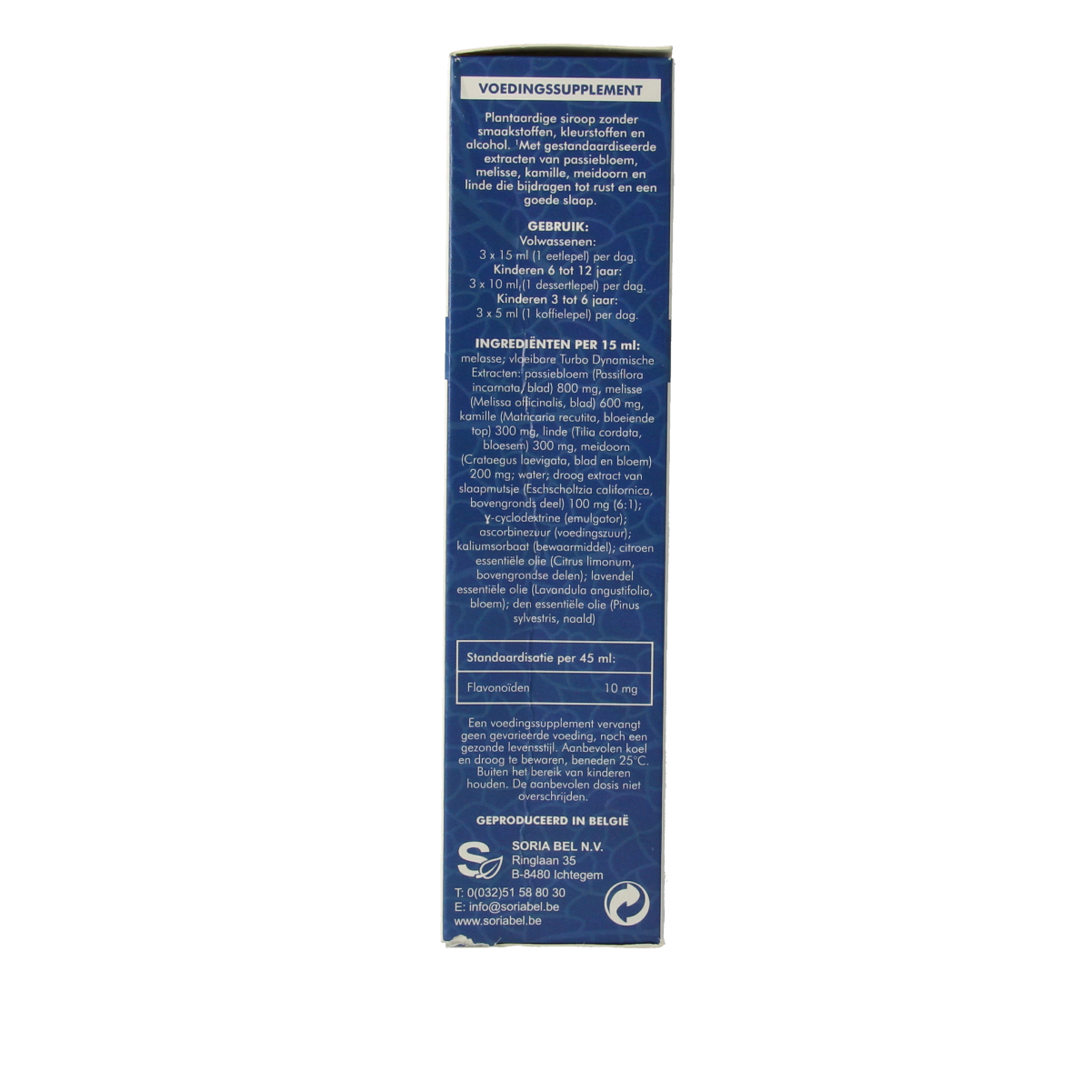 SoriaBel Calmomel siroop 150.00 Milliliter
