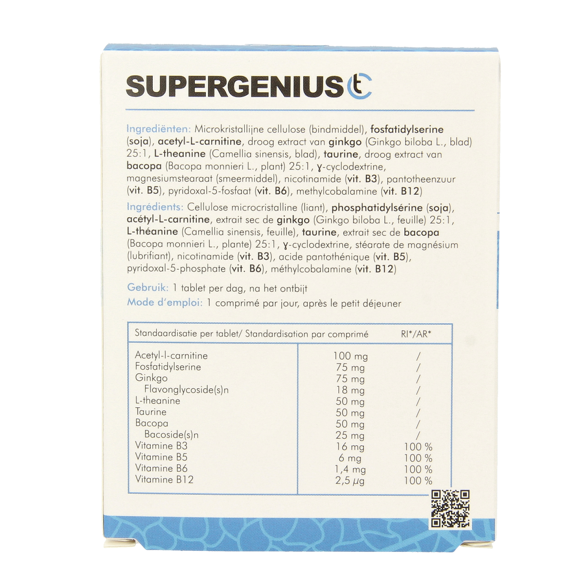 SoriaBel Supergenius CT 20.00 Tabletten