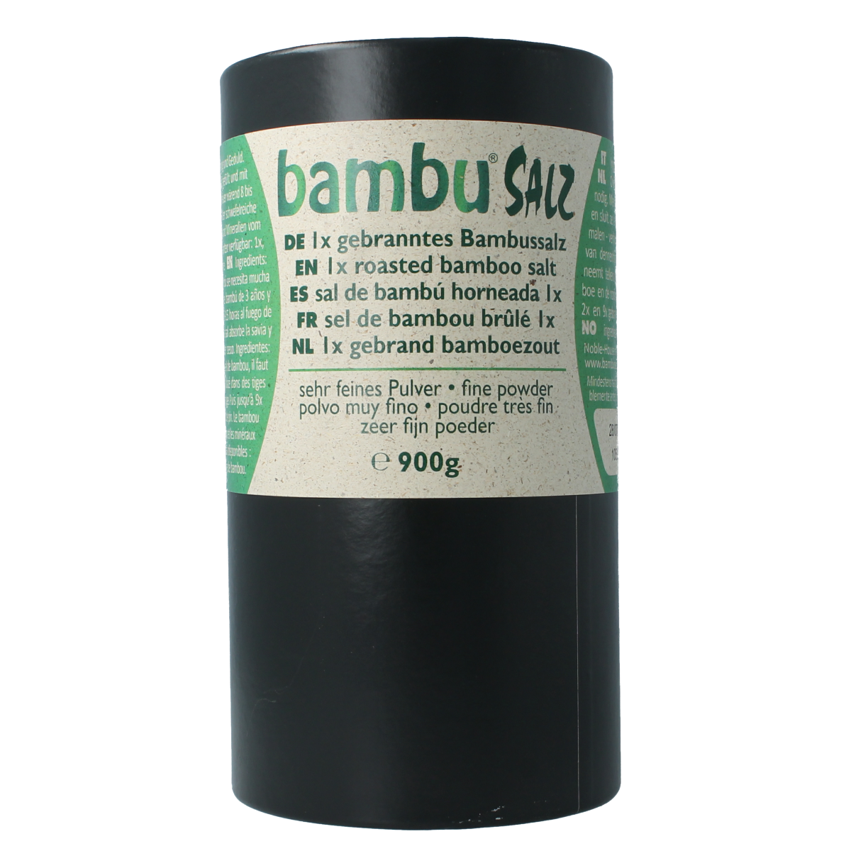 Bambu Salz Bamboezout zeer fijn 1x gebrand 900.00 Gram