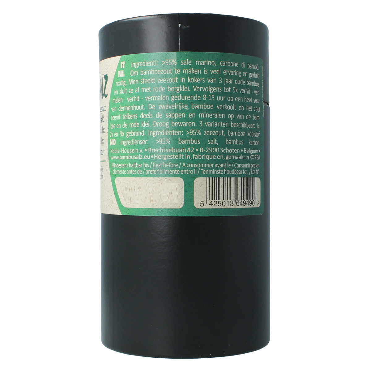 Bambu Salz Bamboezout zeer fijn 1x gebrand 900.00 Gram