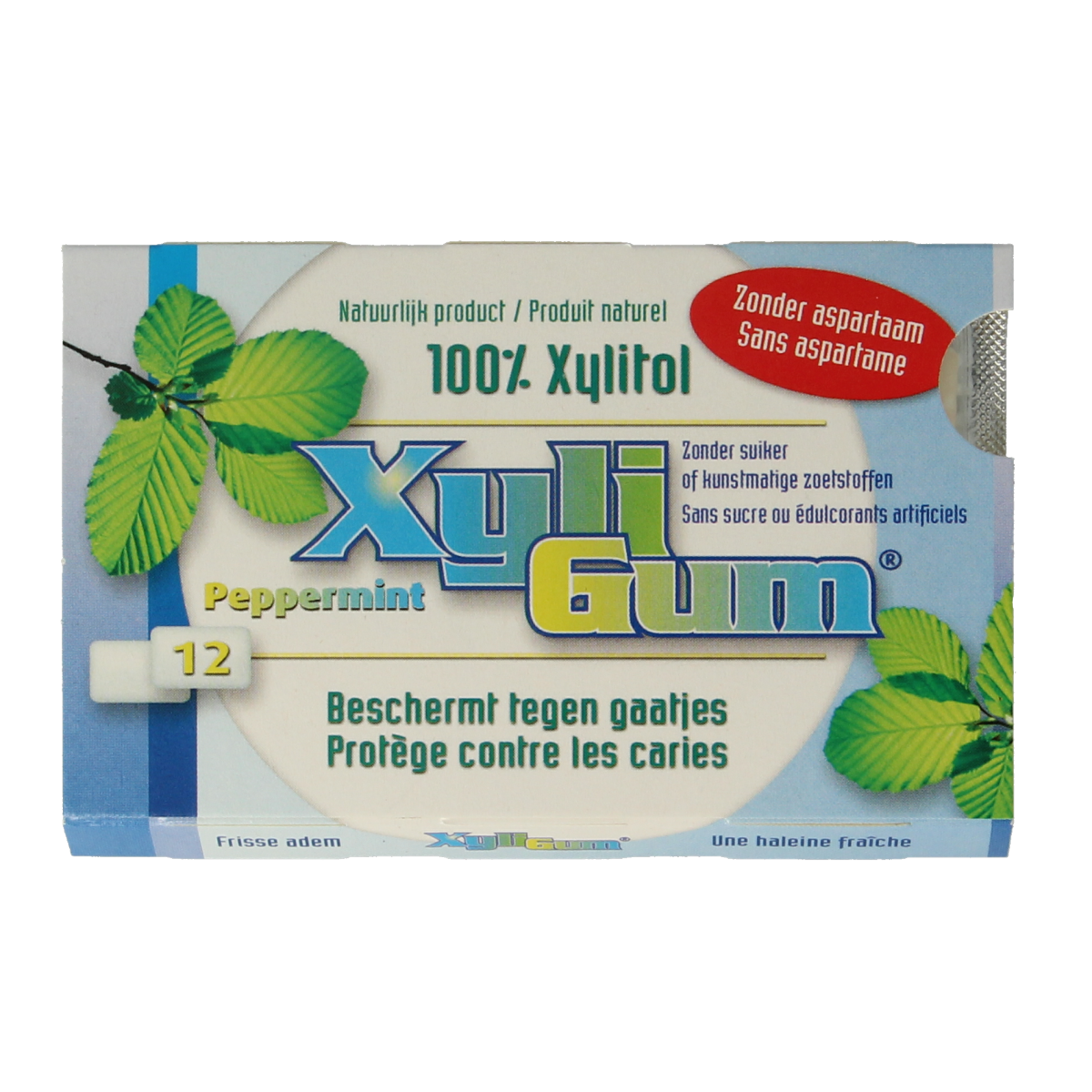 Xyligum Peppermint 12.00 Stuks