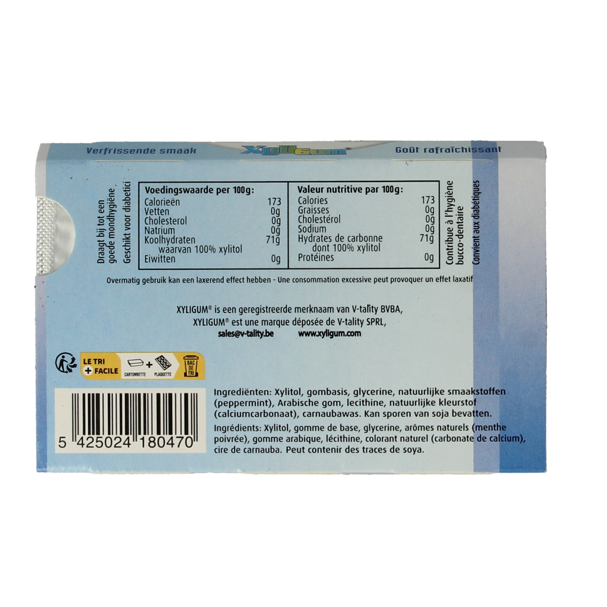 Xyligum Peppermint 12.00 Stuks