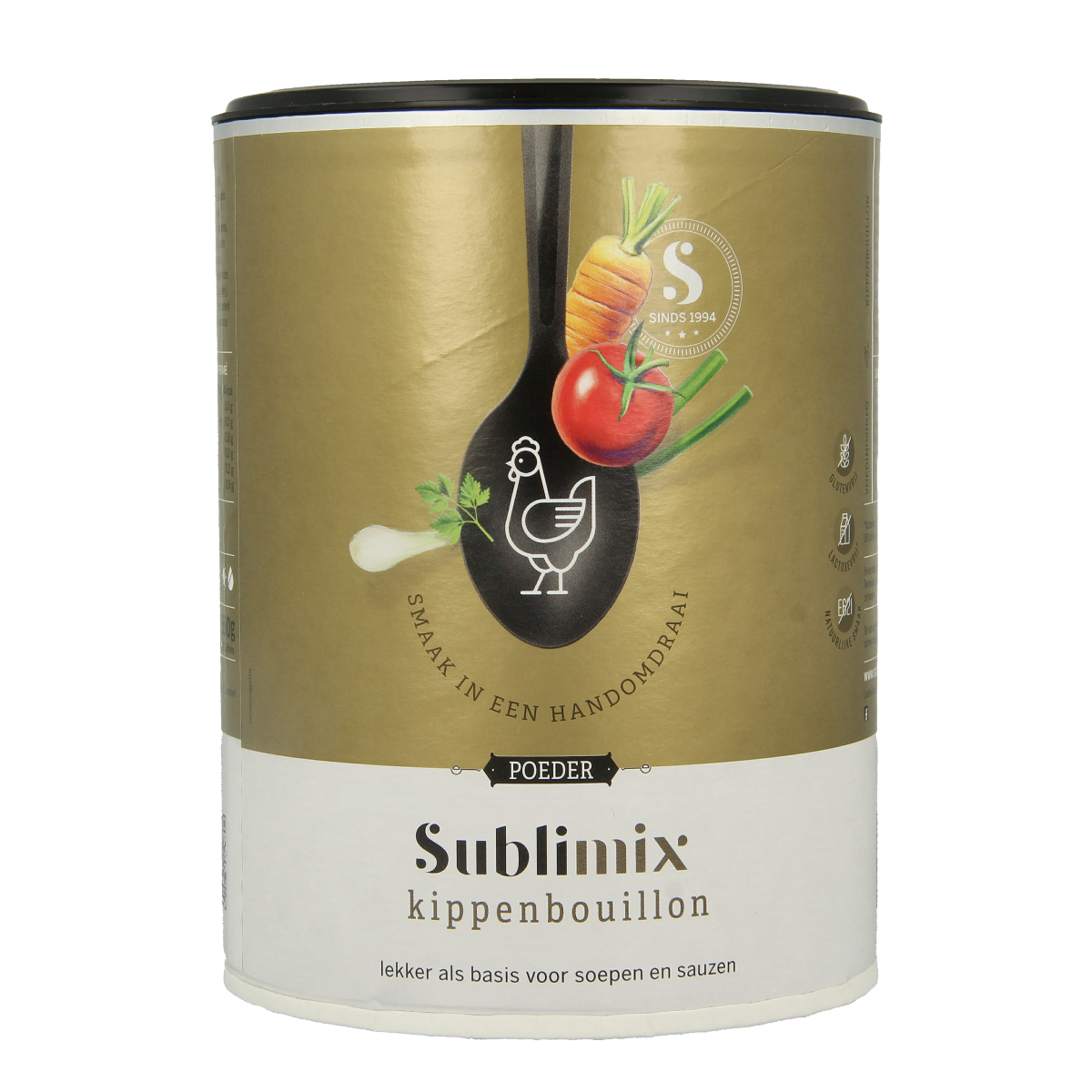 Sublimix Kippenbouillon glutenvrij  550.00 Gram