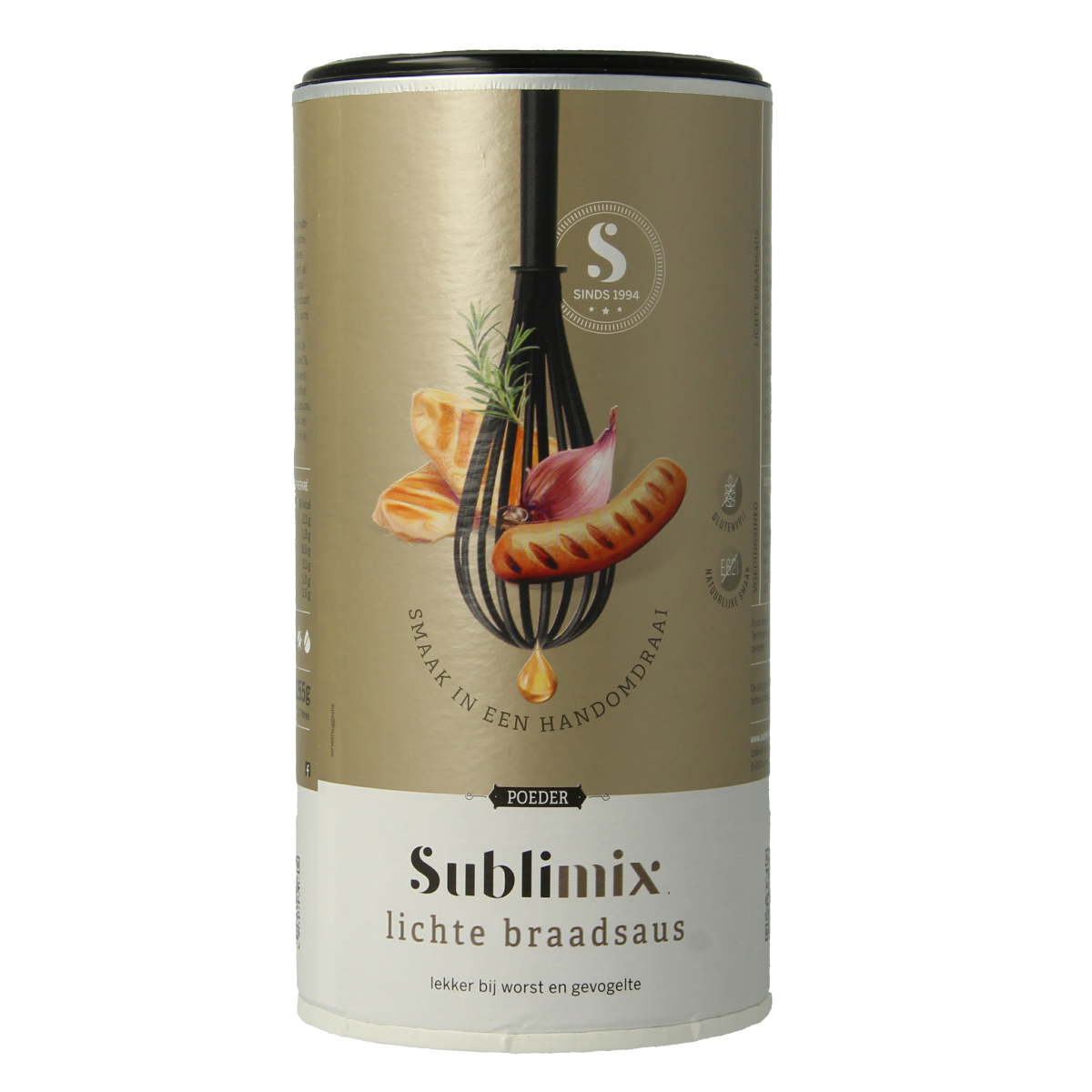 Sublimix Lichte braadsaus glutenvrij 255.00 Gram