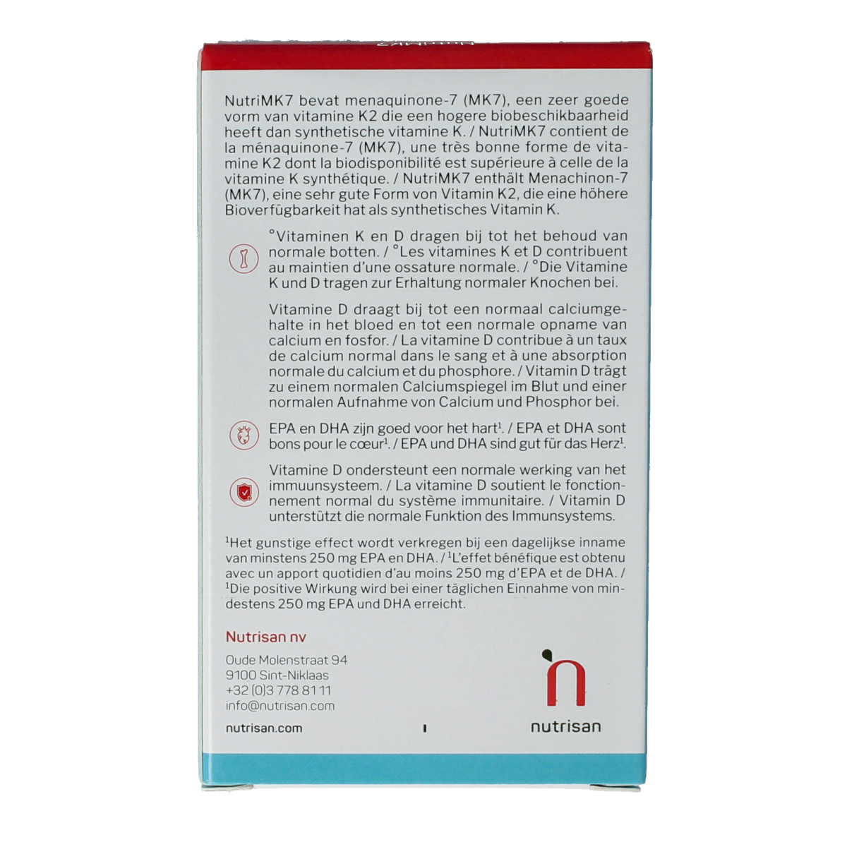 Nutrisan NutriMK7 60.00 Capsules