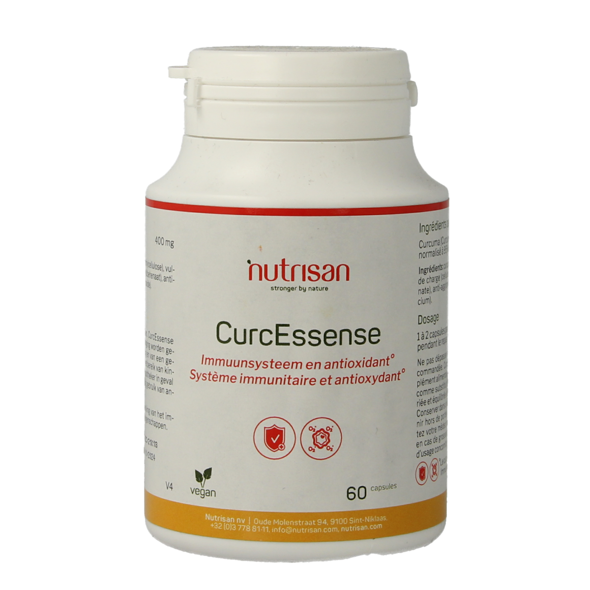 Nutrisan Curcessense 60.00 Capsules
