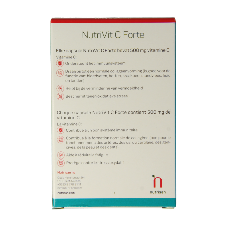 Nutrisan Nutrivit C forte 60 Capsules