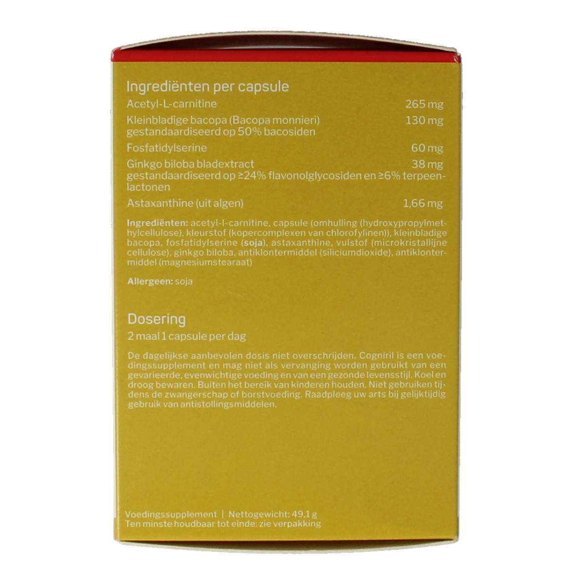 Nutrisan Cogniril 60.00 Capsules