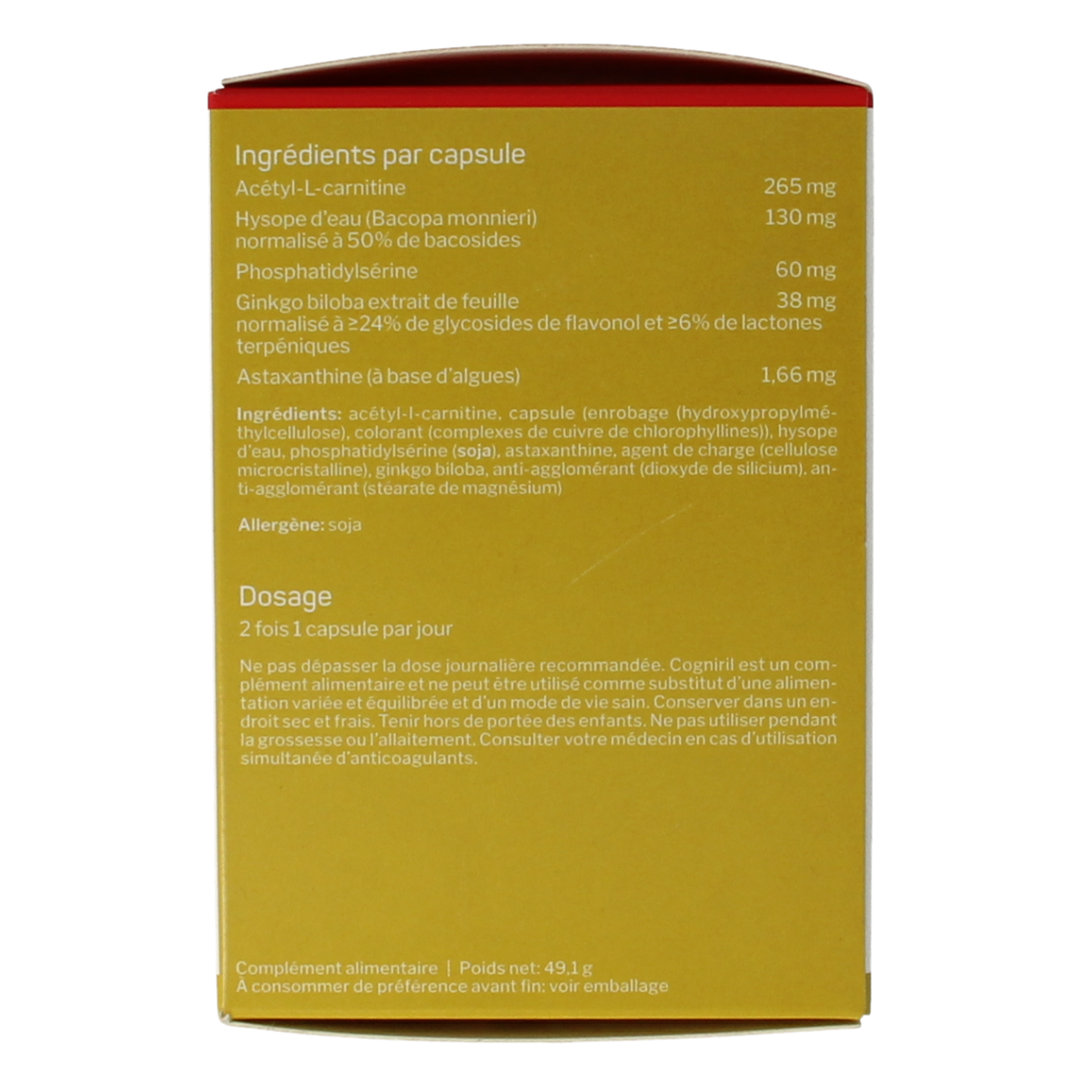 Nutrisan Cogniril 60.00 Capsules