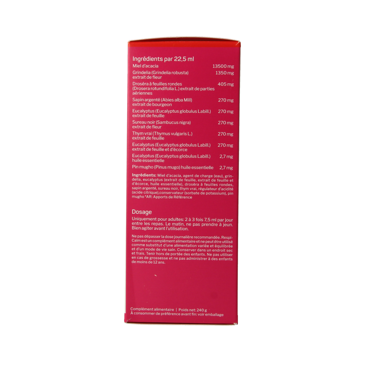 Nutrisan Respicalm  (siroop) 200.00 Milliliter