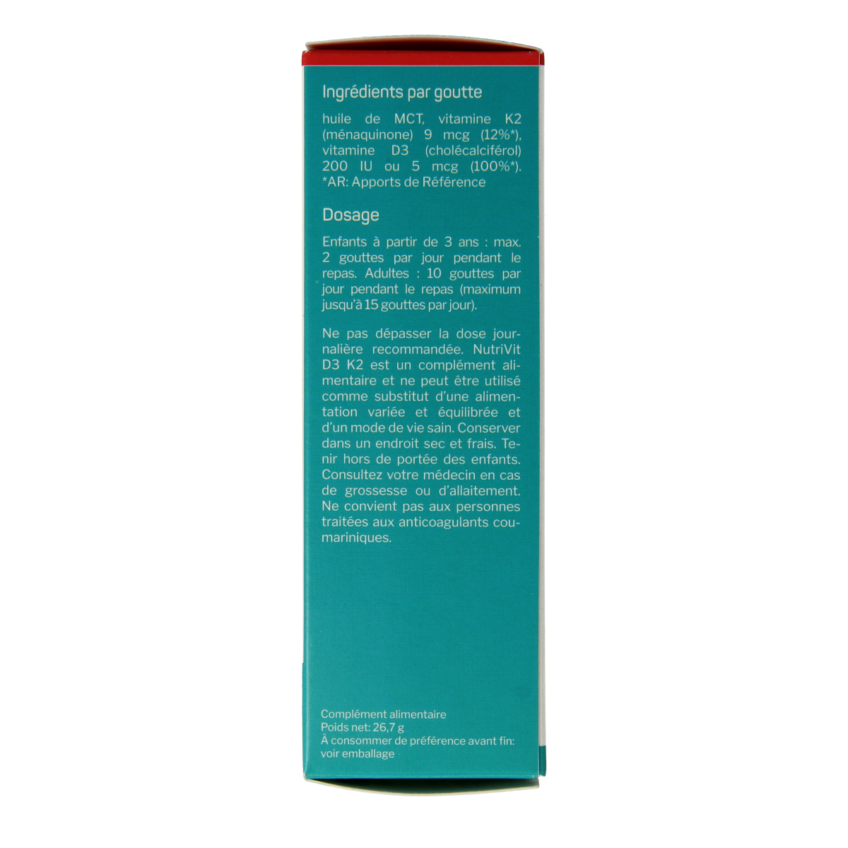 Nutrisan Nutrivit D3-K2 30.00 Milliliter