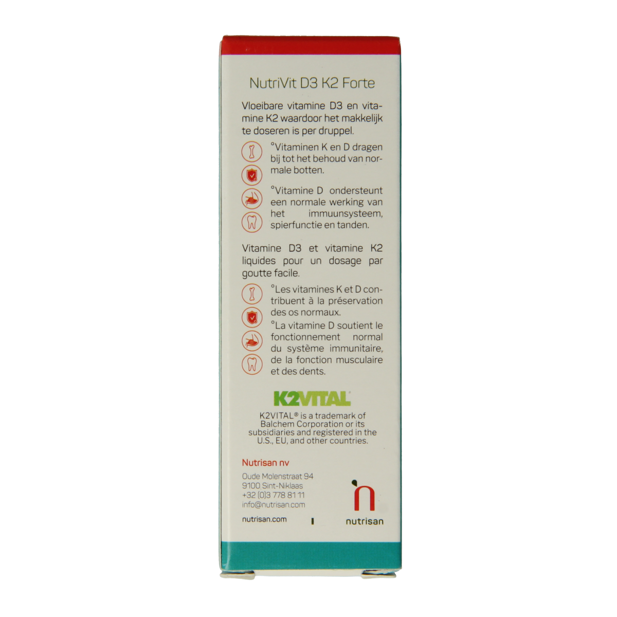 Nutrisan Nutrivit D3-K2 forte 10.00 Milliliter