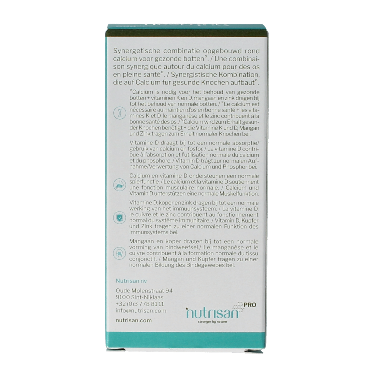 Nutrisan Calcium plus 60.00 Tabletten