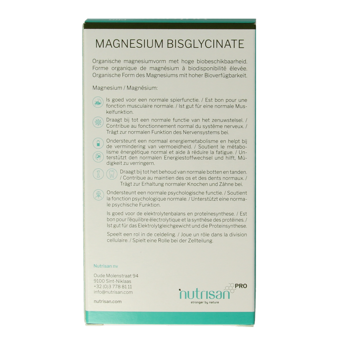 Orthonutrients Magnesium bisglycinate 90.00 Tabletten