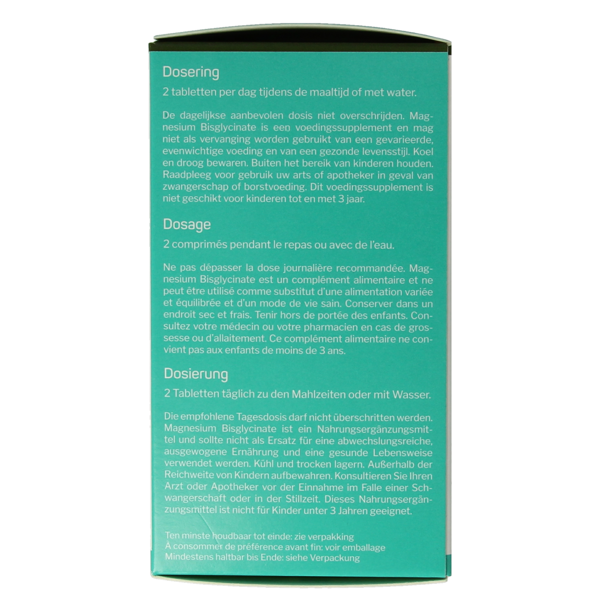 Orthonutrients Magnesium bisglycinate 90.00 Tabletten