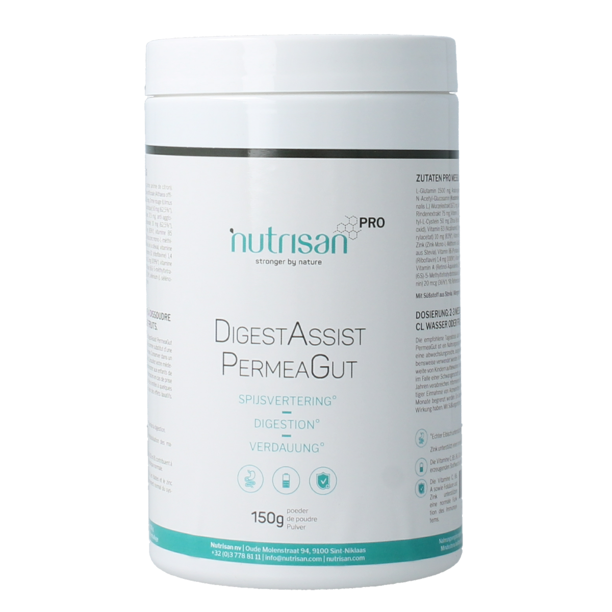 Nutrisan Digestassist Permeagut 150.00 Gram