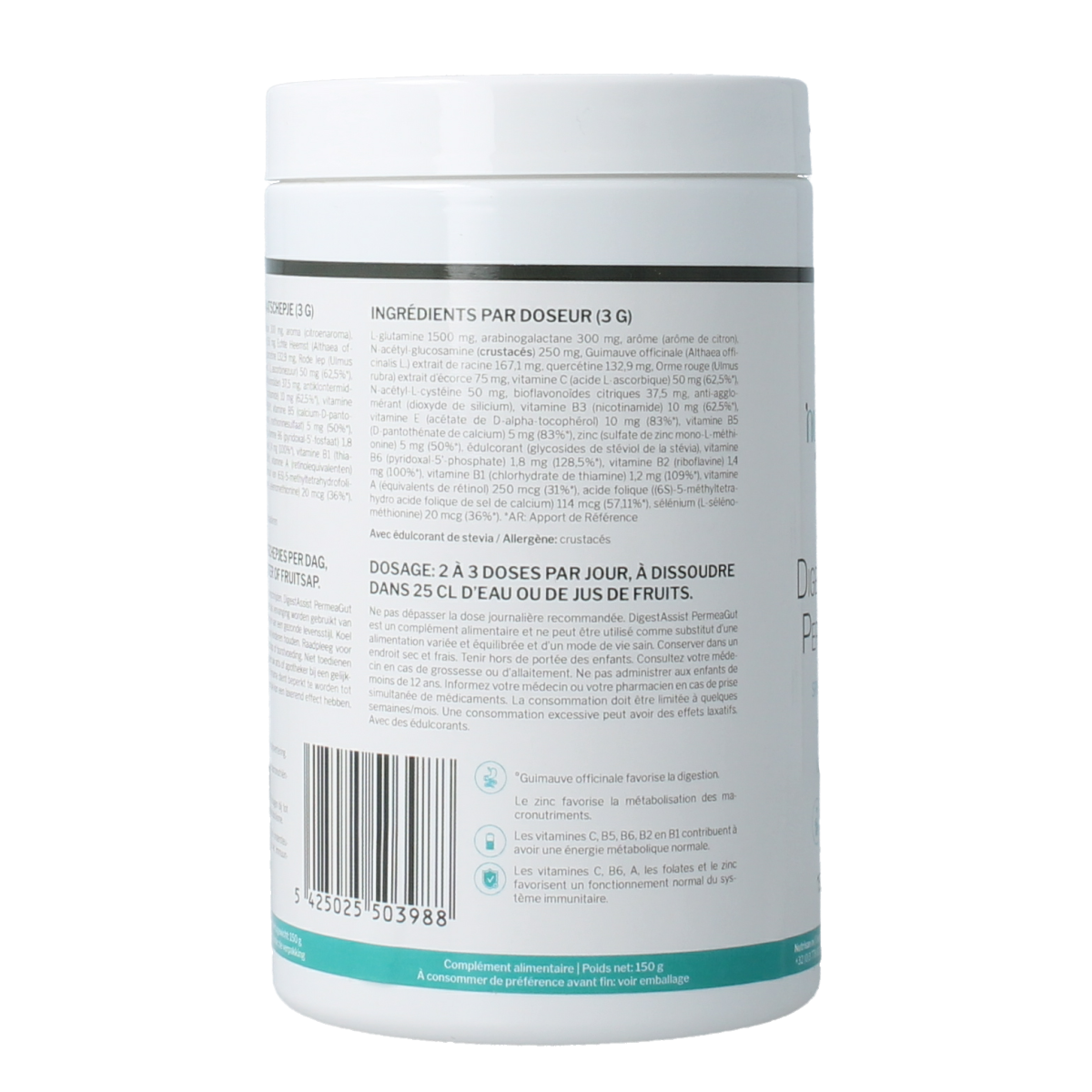 Nutrisan Digestassist Permeagut 150.00 Gram