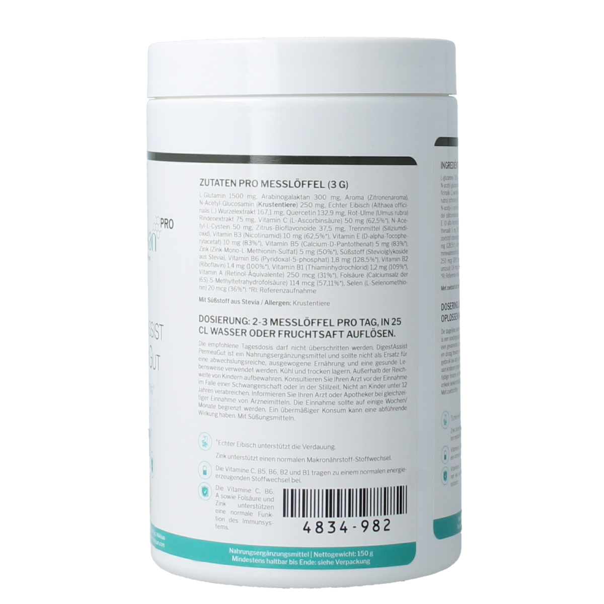 Nutrisan Digestassist Permeagut 150.00 Gram