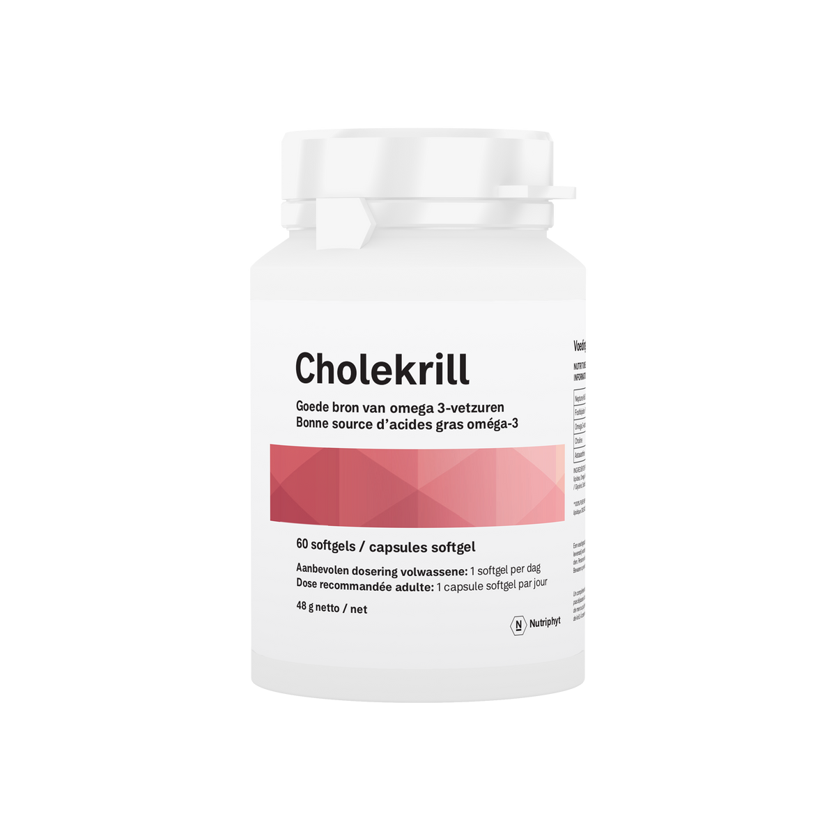 Nutriphyt Cholekrill 60.00 Softgels