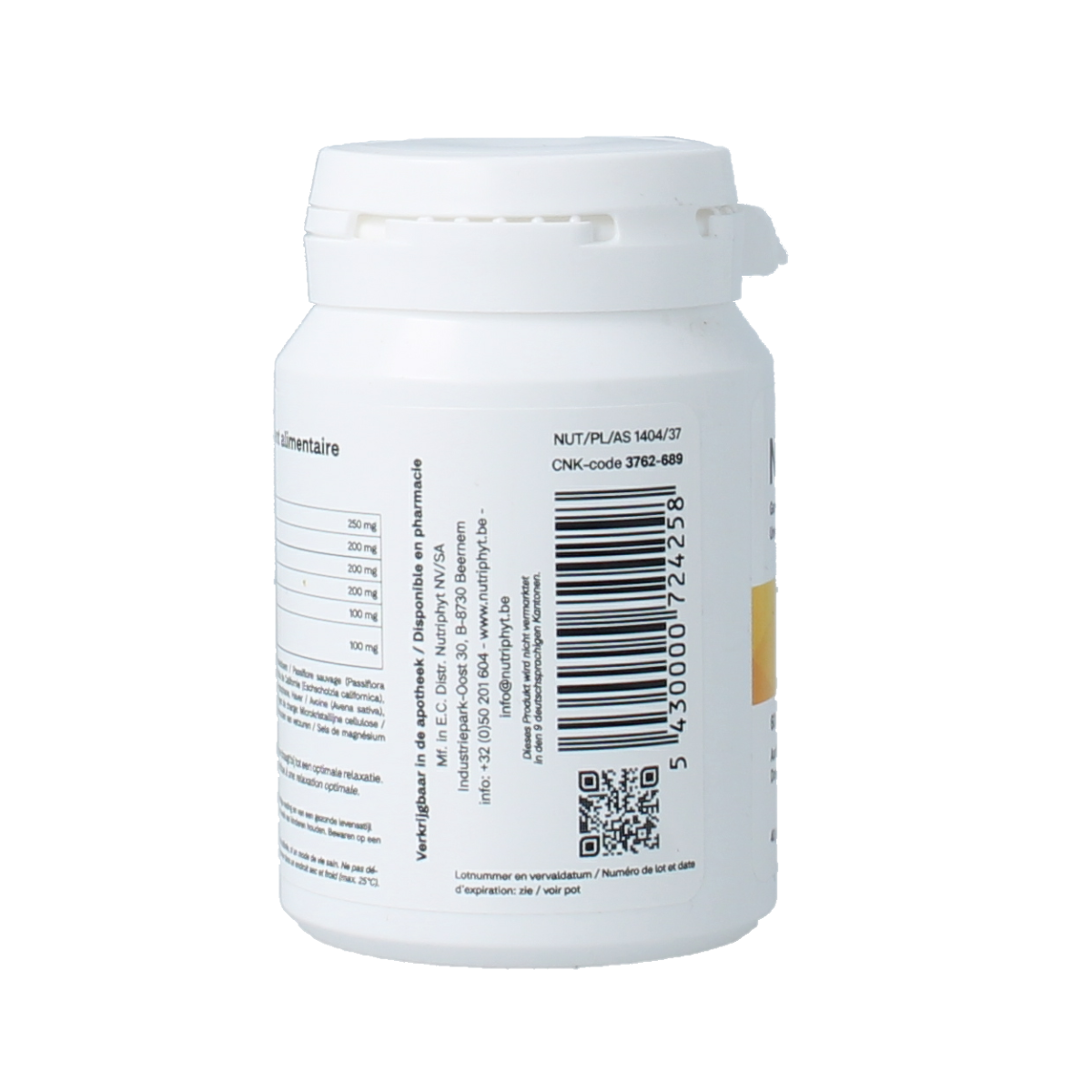 Nutriphyt Noctiphar 60.00 Capsules