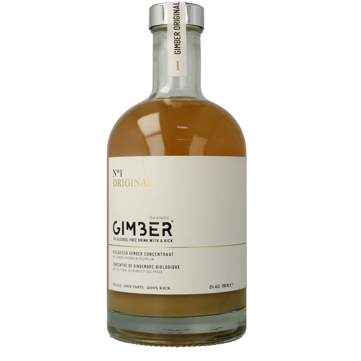 Gimber  No. 1 original gember concentraat bio 700.00 Milliliter