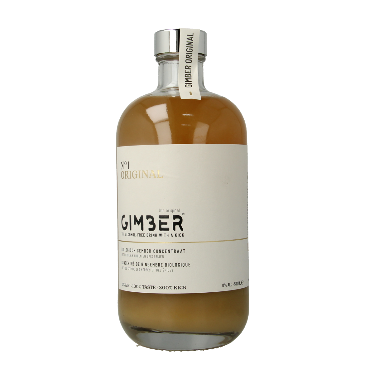 Gimber  No. 1 original gember concentraat bio 500.00 Milliliter