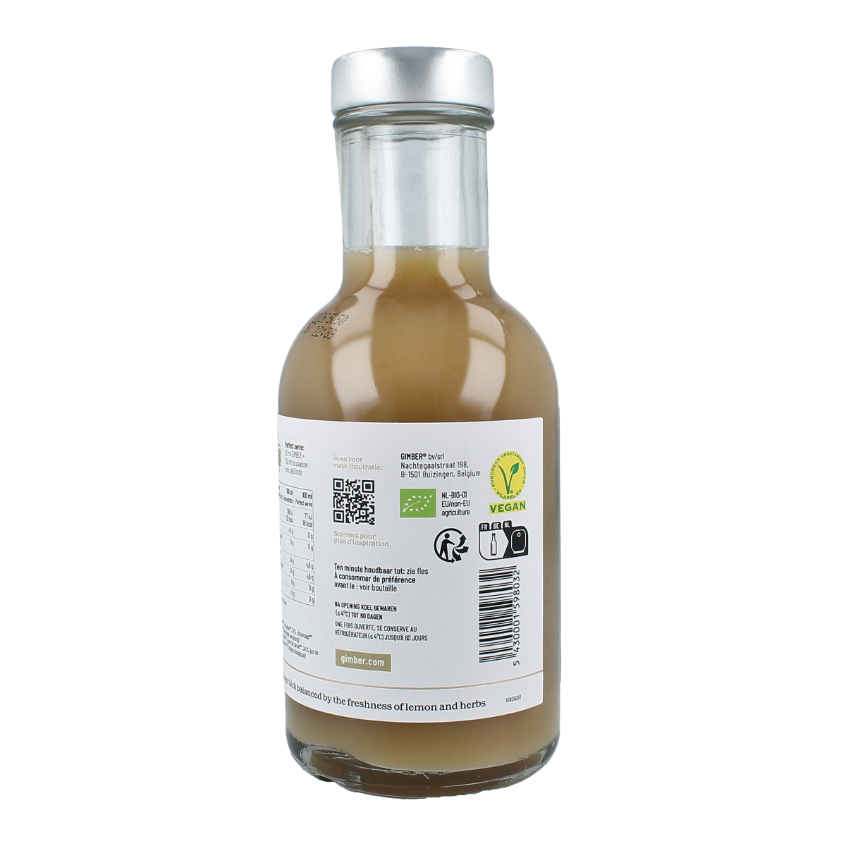Gimber  No. 1 original gember concentraat bio 200.00 Milliliter