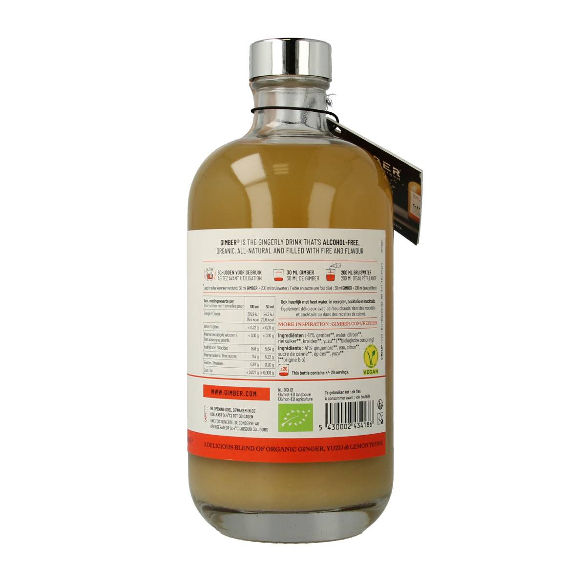 Gimber  Brut bio 500.00 Milliliter