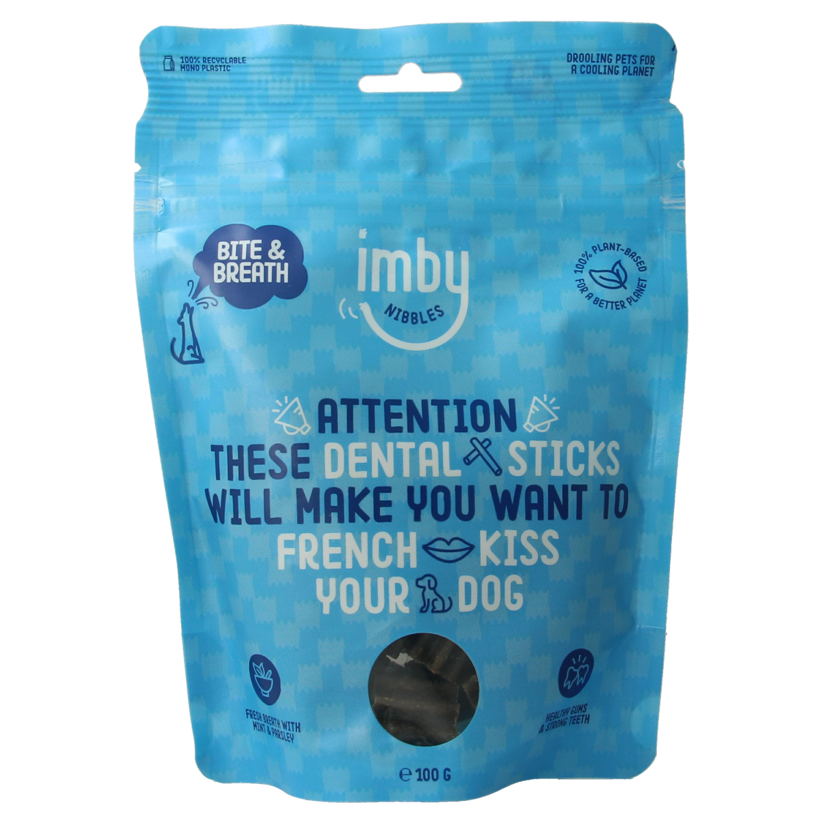 Imby Pet Food  Hondensnack dental stick vegan 100.00 Gram