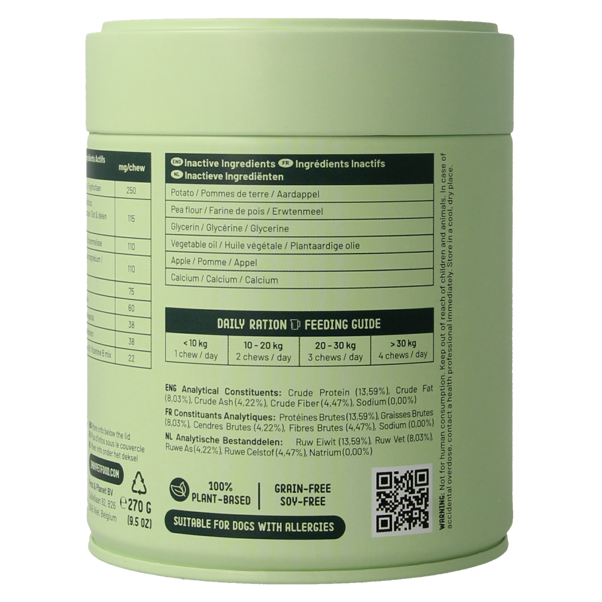 Imby Pet Food  Anti stress supplement hond 90.00 Kauwtabletten