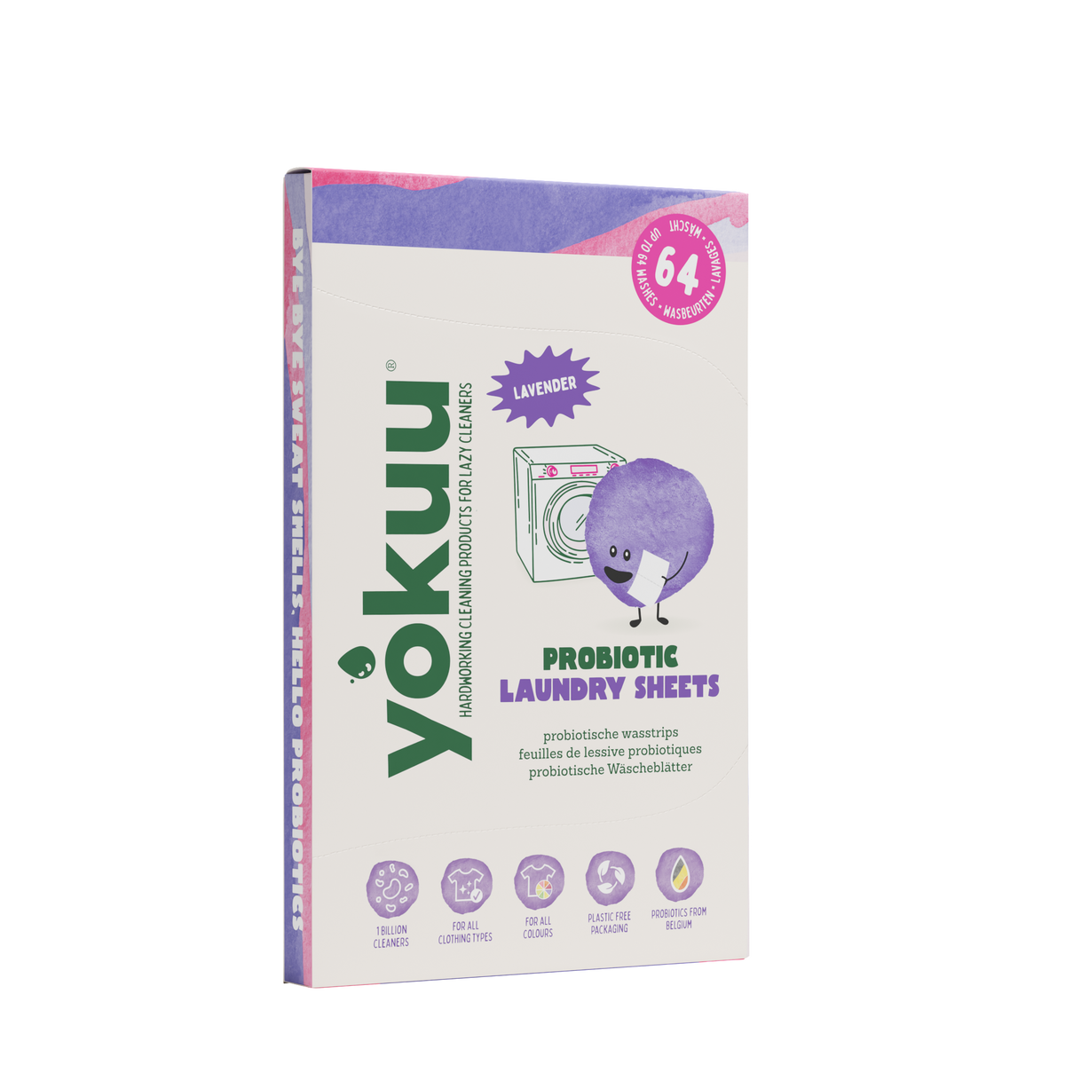 Yokuu Wasstrips lavendel 96.00 Gram