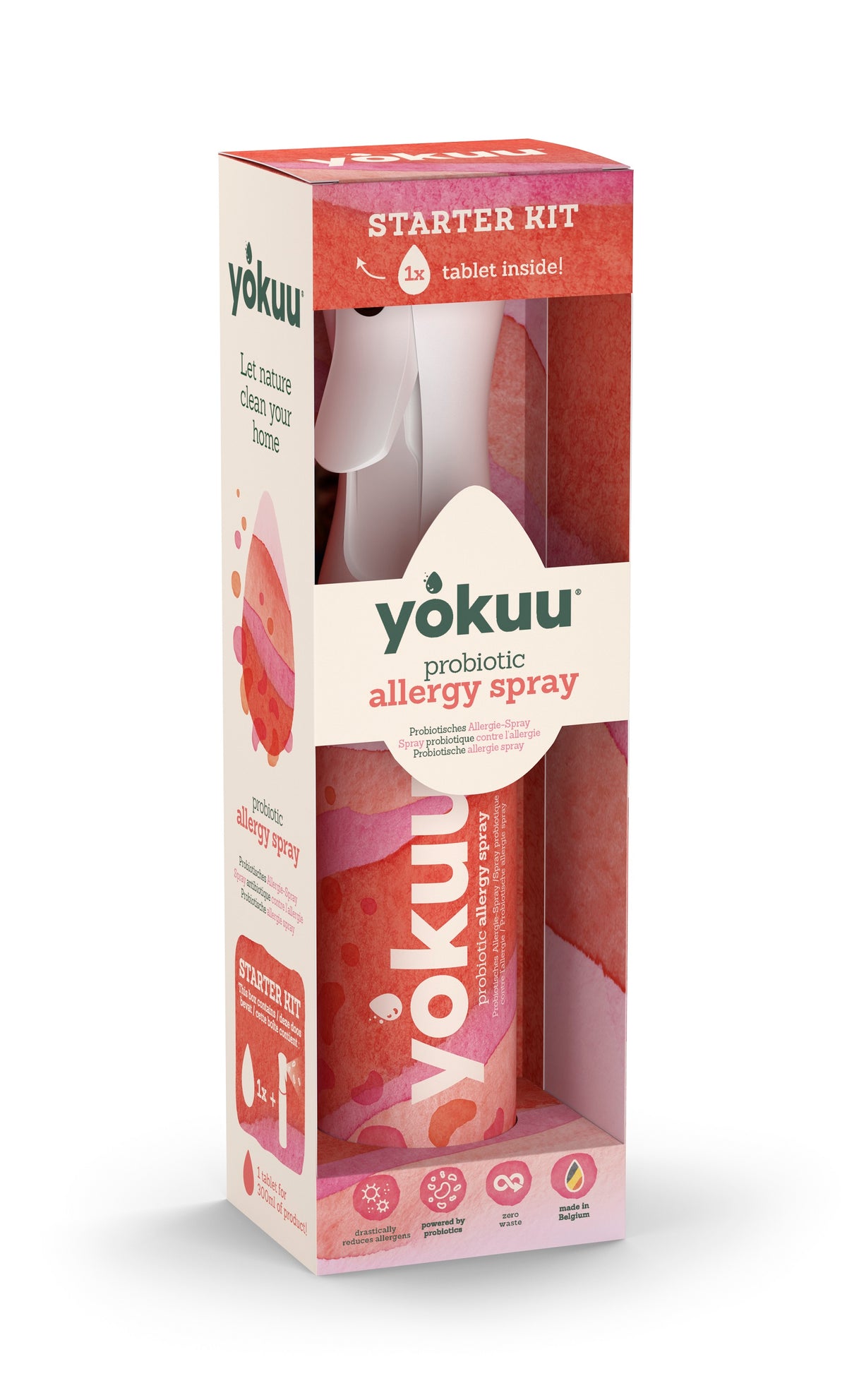 Yokuu Allergy spray start kit 1 spray 1 parel 1.00 Stuks